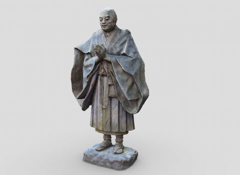 フォトグラメトリ 文化財CG制作 法然上人像